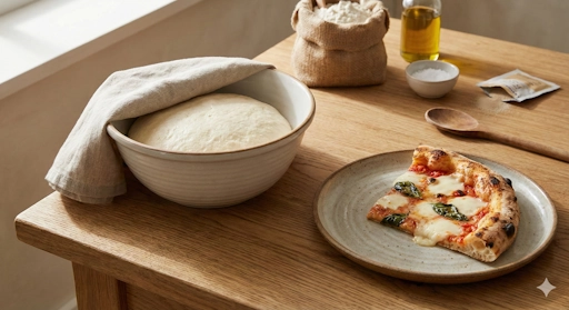 Pizzateig Grundrezept Trockenhefe